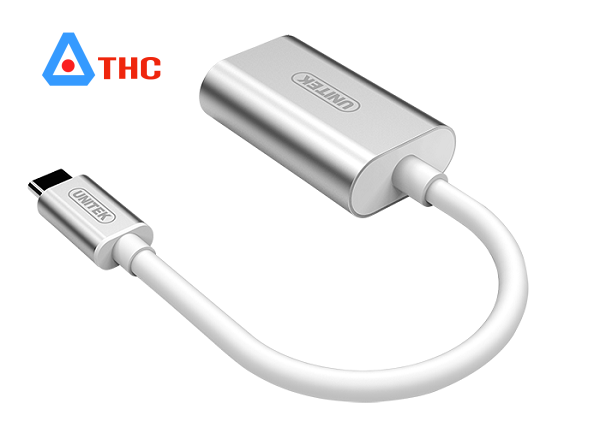 Cáp chuyển USB Type-C to VGA cổng âm Unitek